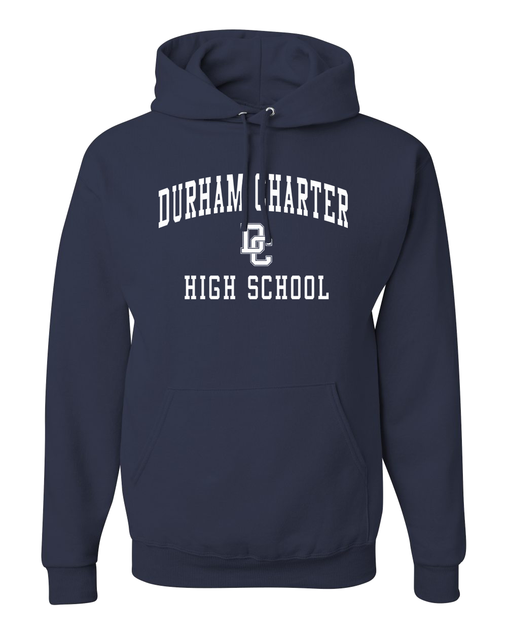 Arch Design – Navy Hoodie